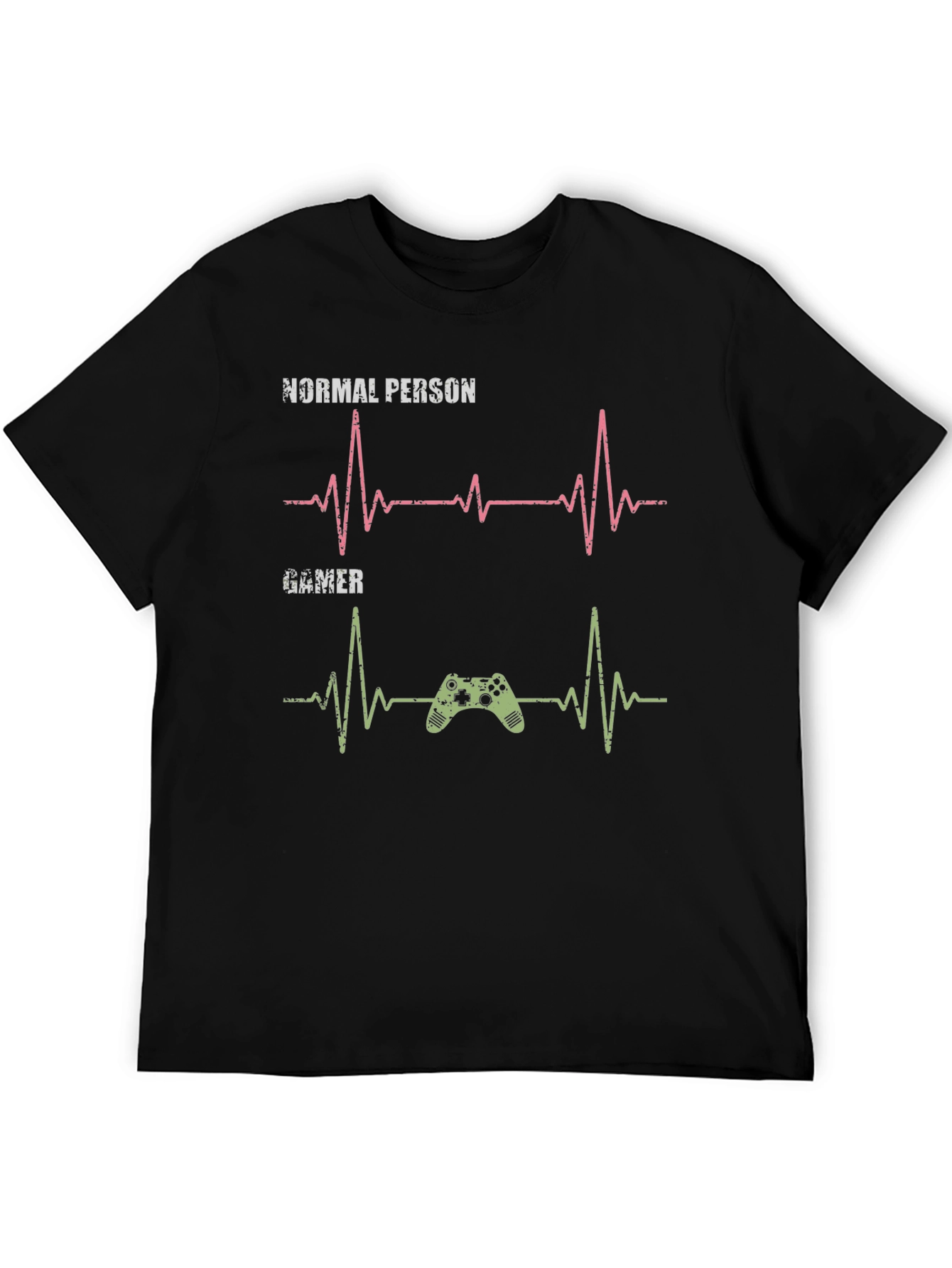 Gamer Heartbeat T-Shirt - Gaming Lover Gift