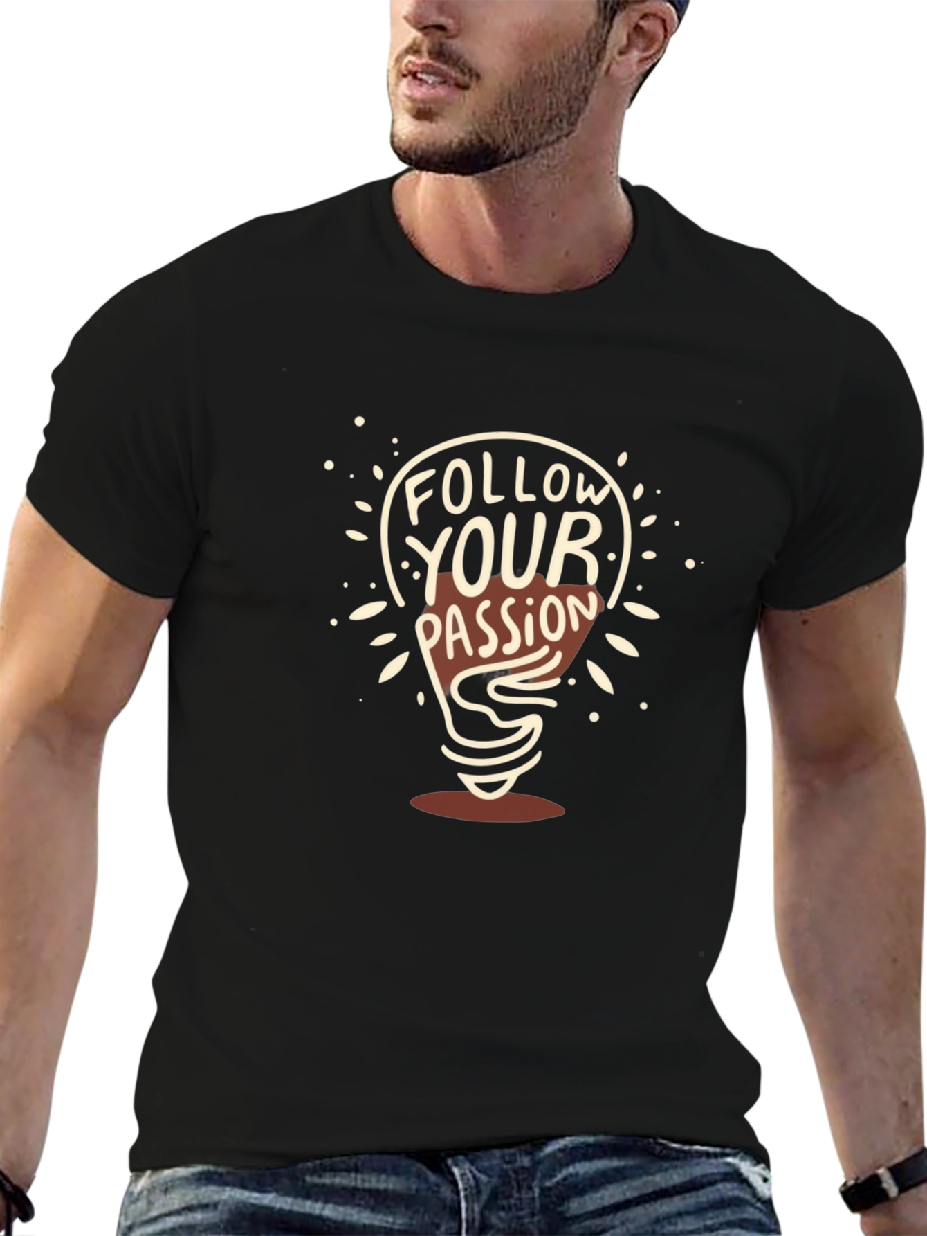 Follow Your Passion Graphic Tee