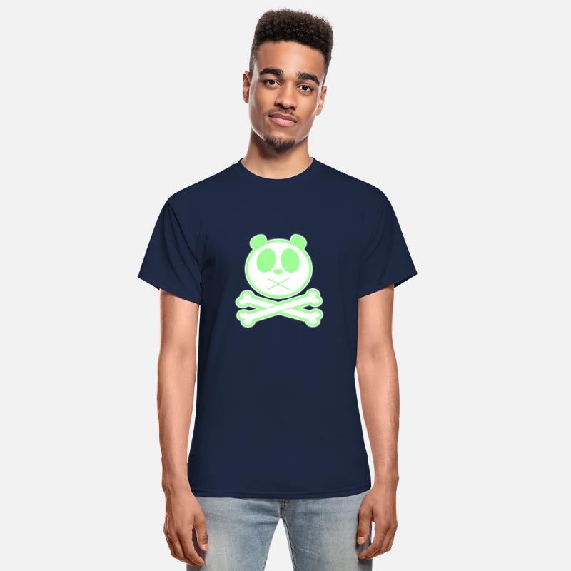 Panda Cross Bone Green