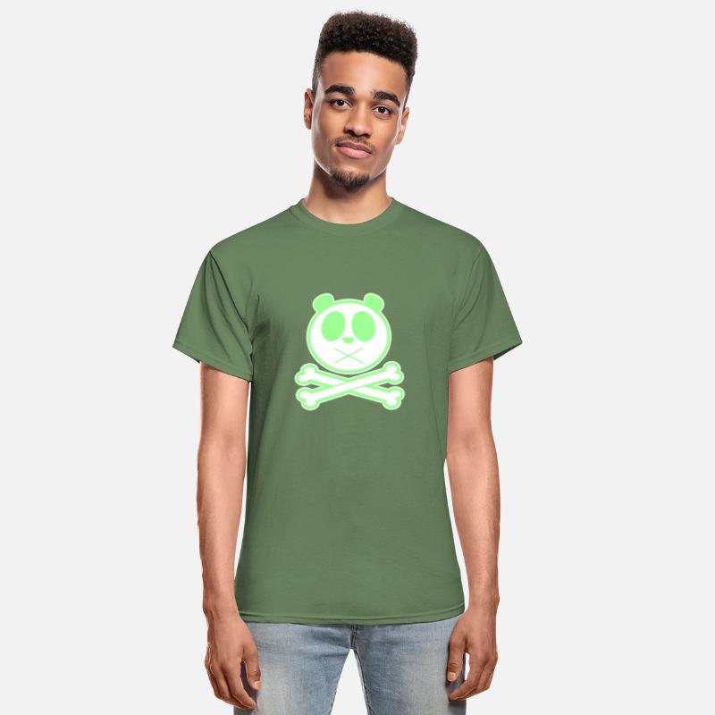Panda Cross Bone Green