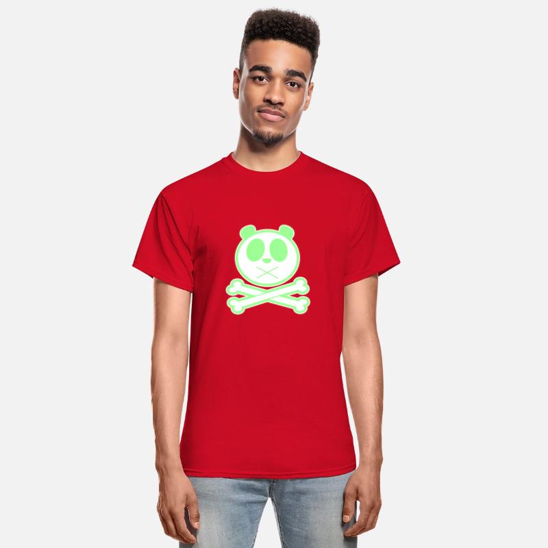 Panda Cross Bone Green