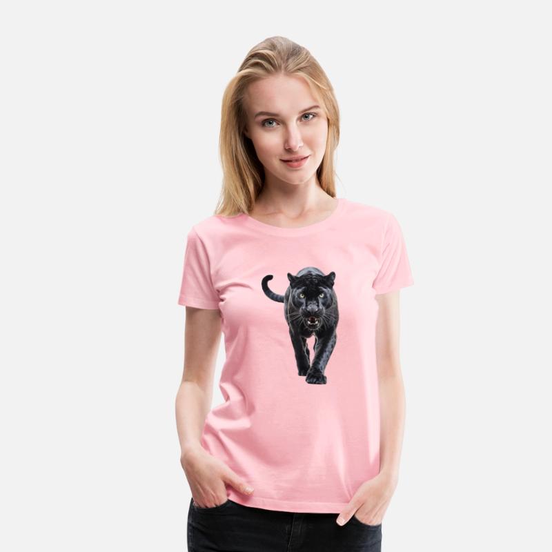 panther walking lovers leopard