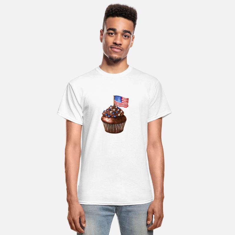 Patriotic Cup Cake - USA Independence 4th of July