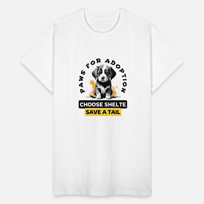 Paws for Adoption: Shelter Advocate Dog Graphic