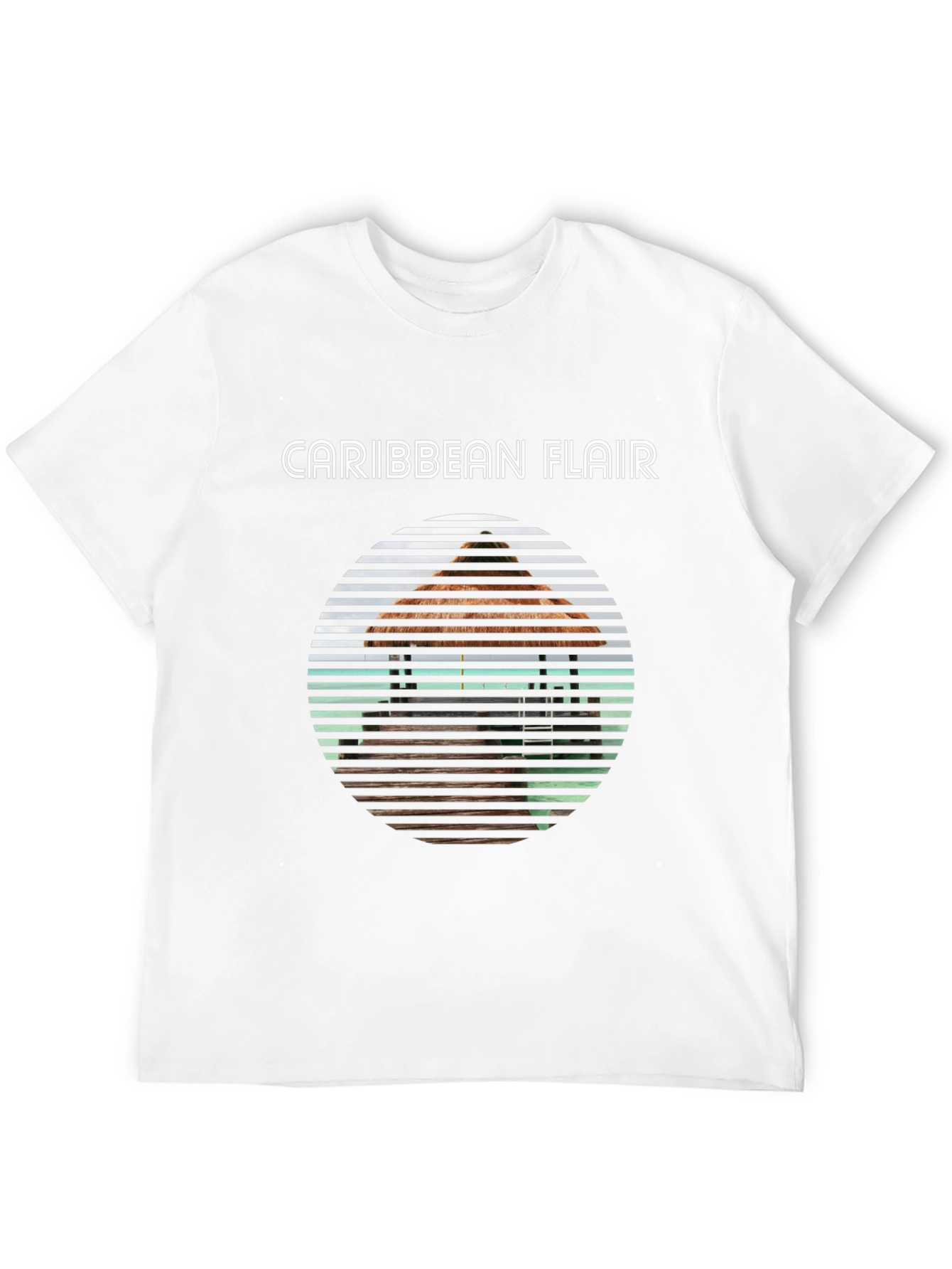Caribbean Flair Graphic T-Shirt