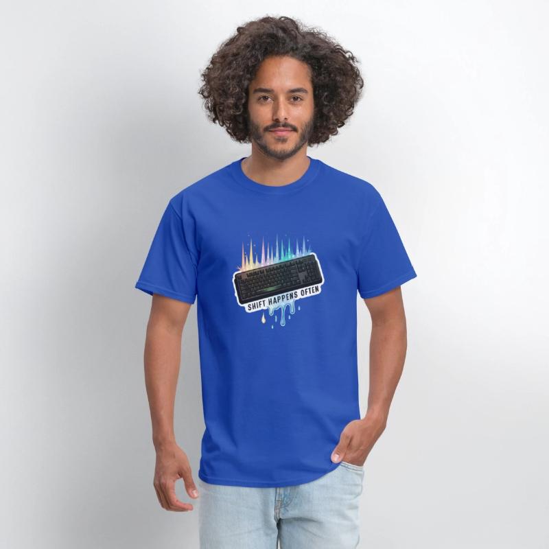 PC Gamer Keyboard - Shift Happens Often - Merch