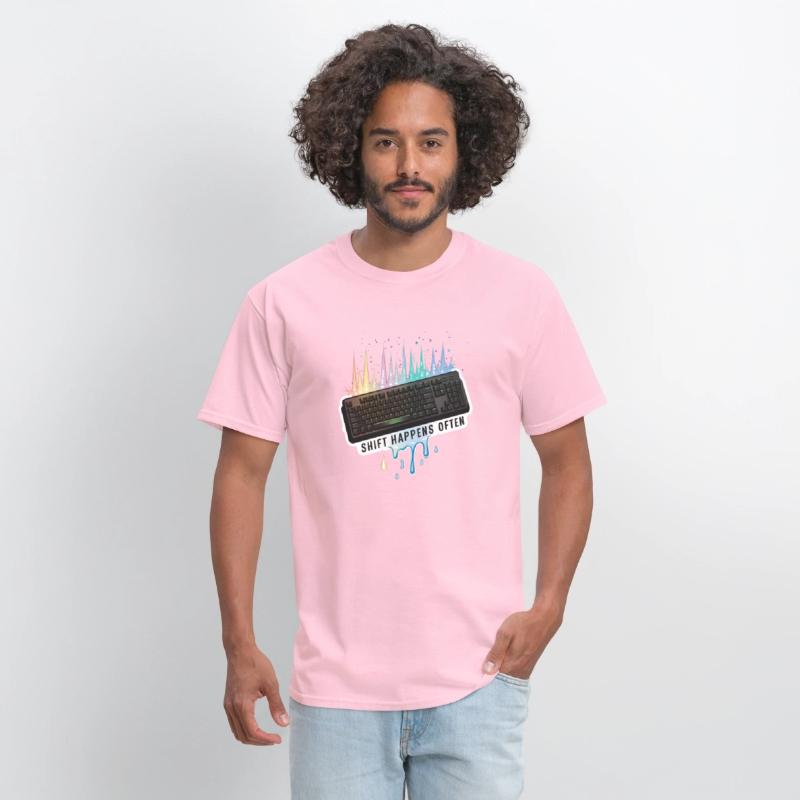 PC Gamer Keyboard - Shift Happens Often - Merch