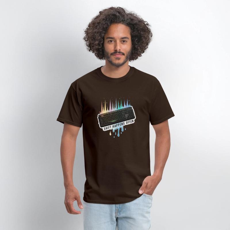 PC Gamer Keyboard - Shift Happens Often - Merch