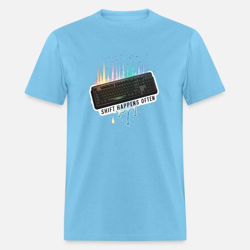 PC Gamer Keyboard - Shift Happens Often - Merch