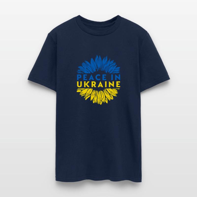 Peace In Ukraine Sunflower Ukrainian Flag