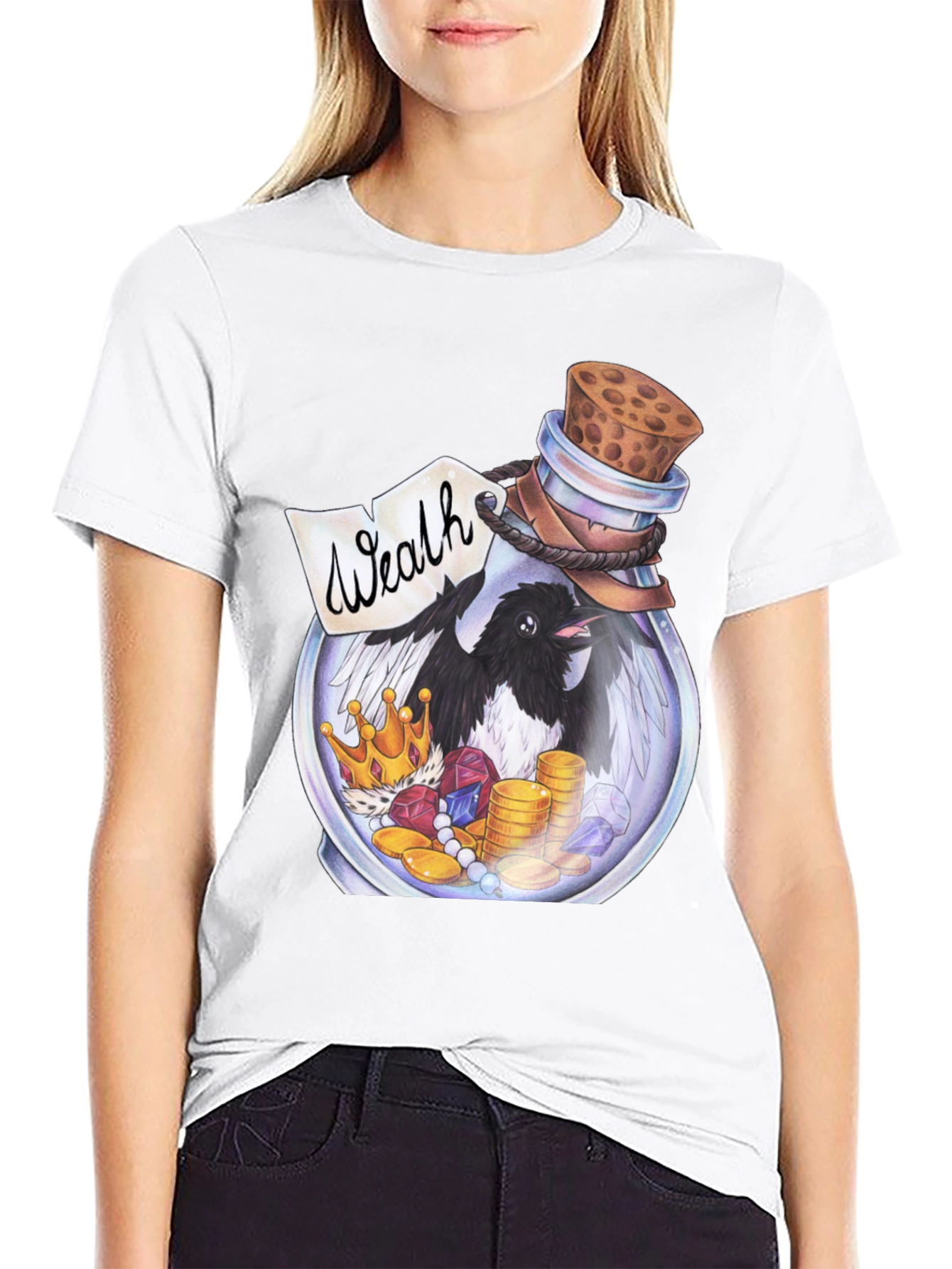 Magpie Wealth Jar Graphic Tee