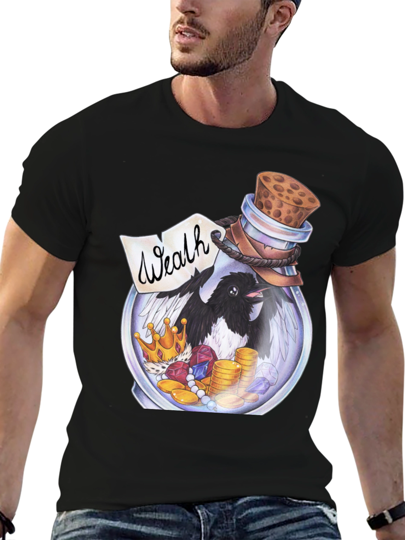Magpie Wealth Jar Graphic Tee