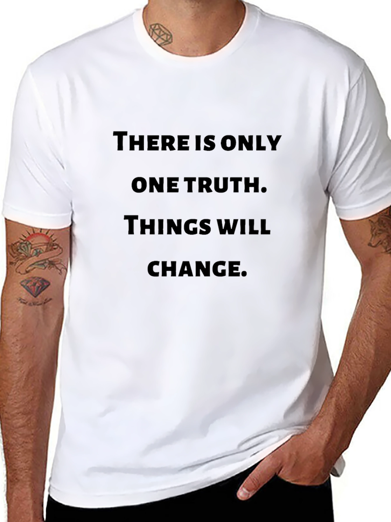 Truth and Change Graphic Tee