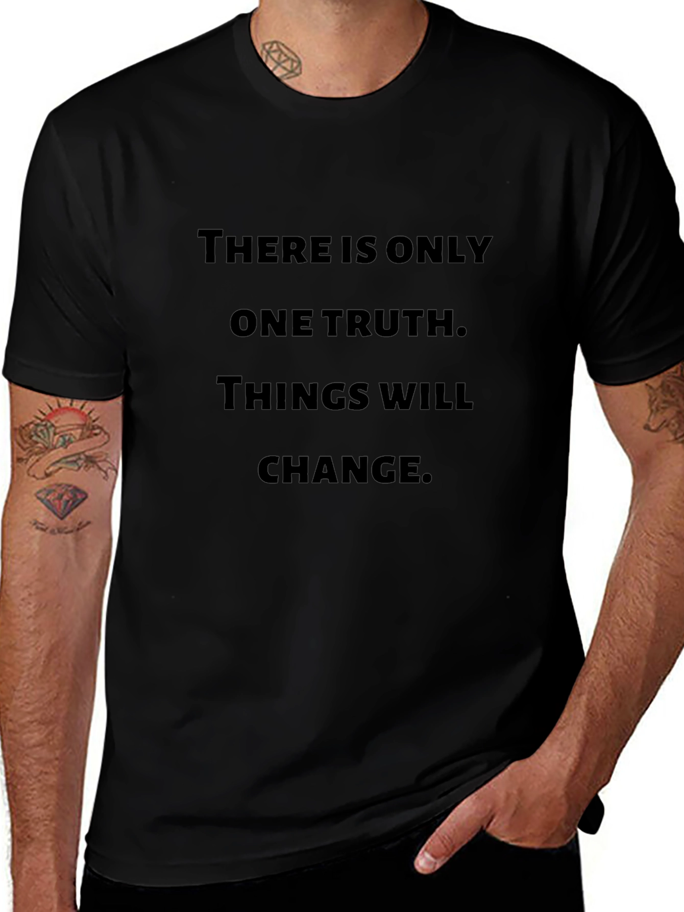 Truth and Change Graphic Tee