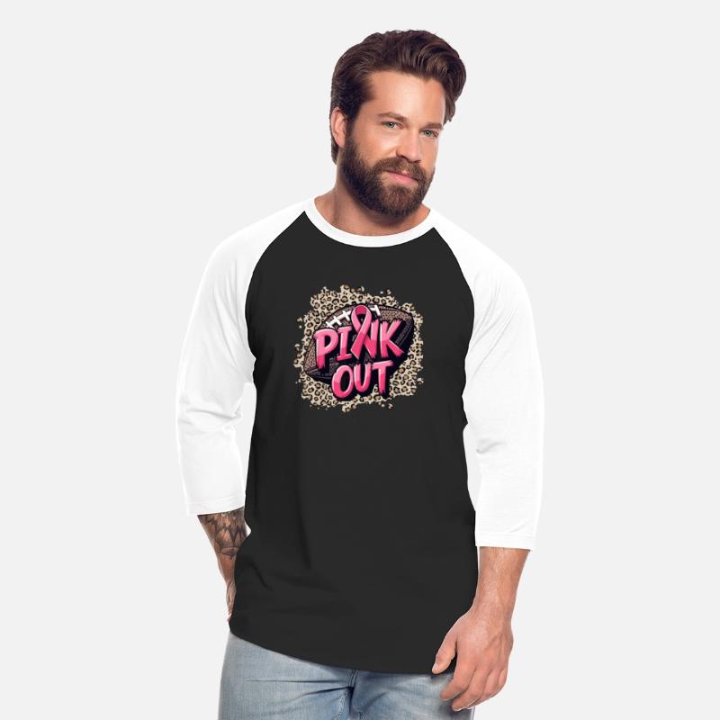 Pink Out Breast Cancer Football Coquette Bow Mom