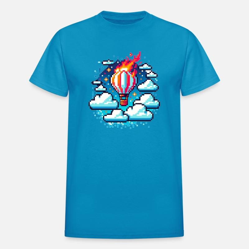 Pixel Skies Adventure: Hot Air Balloon Soar