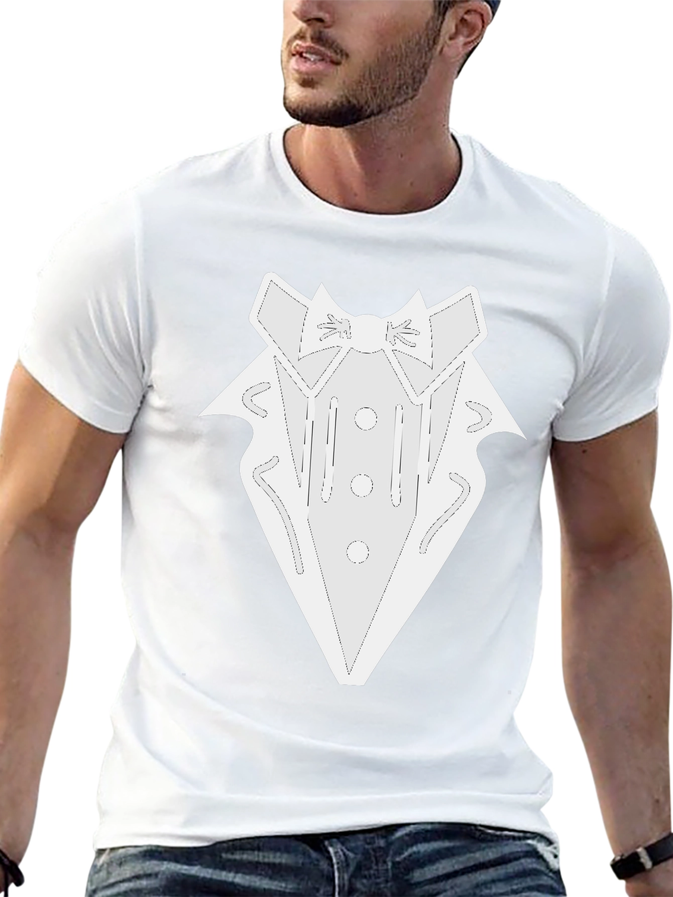 Novelty Tuxedo T-Shirt - Formal Fun!