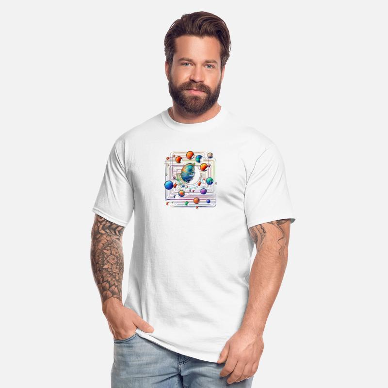 Planet Colorful Geometric Graphic