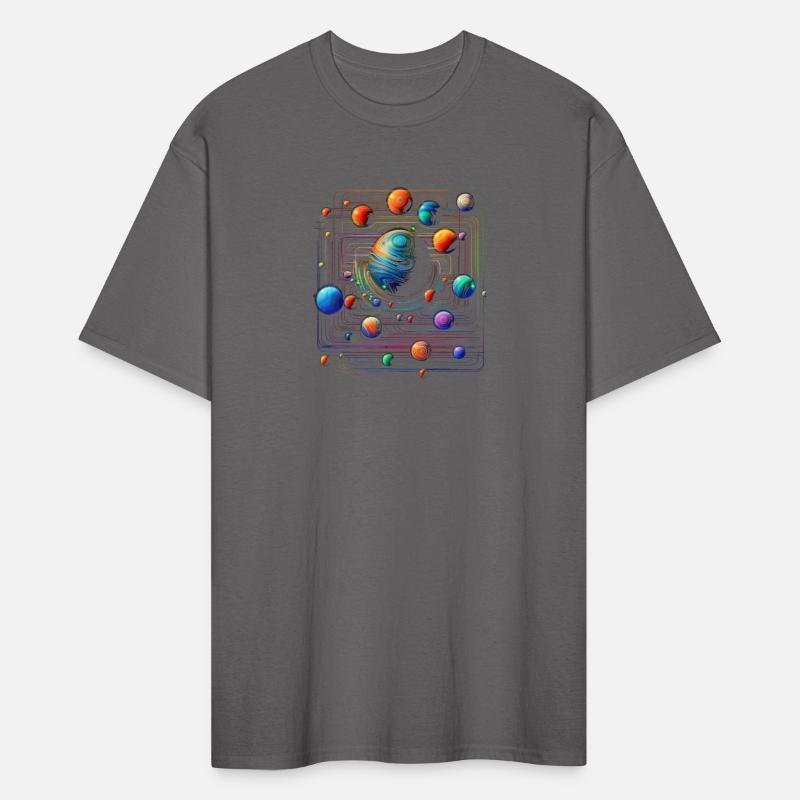 Planet Colorful Geometric Graphic