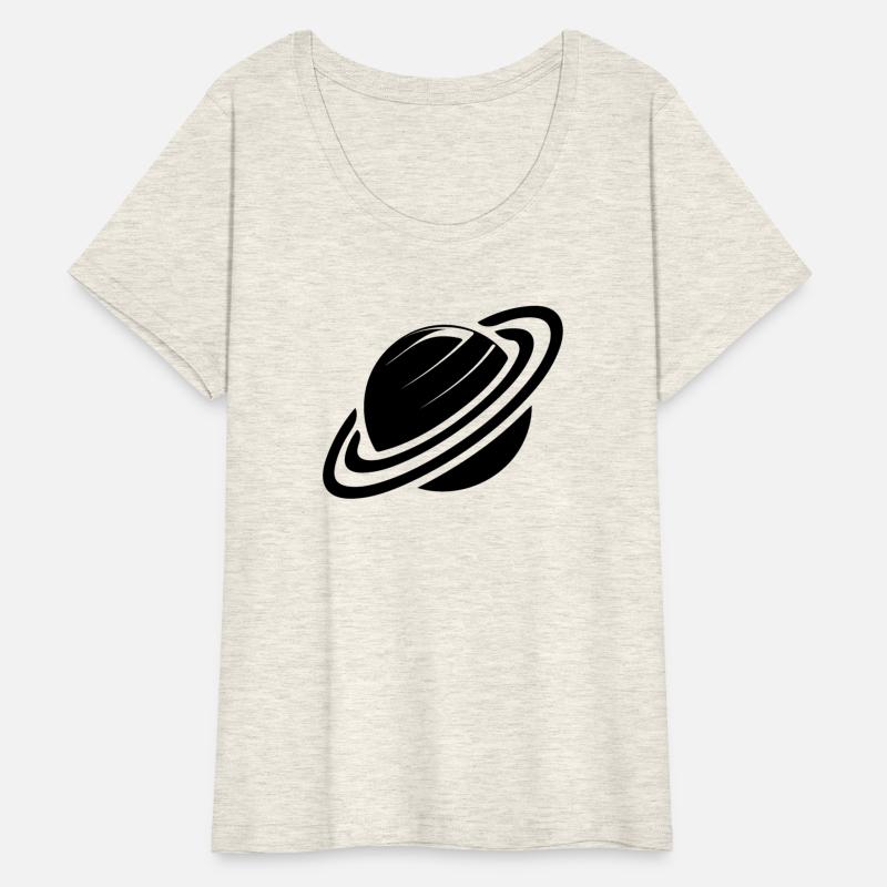Planet Saturn With Rings In The Solar System