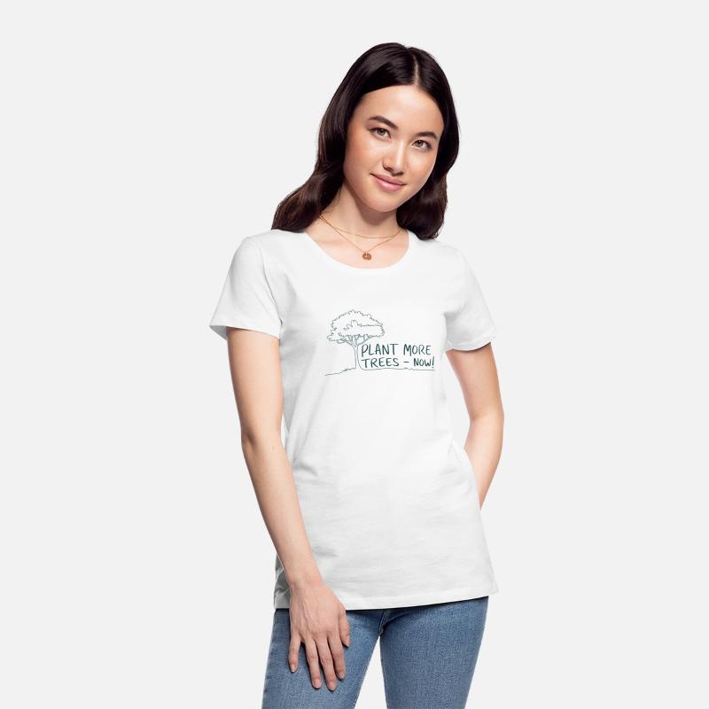 Plant More Trees Now - Nature Conservation Slogan