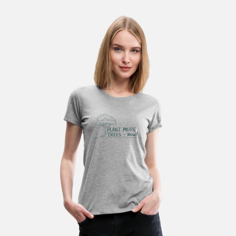 Plant More Trees Now - Nature Conservation Slogan