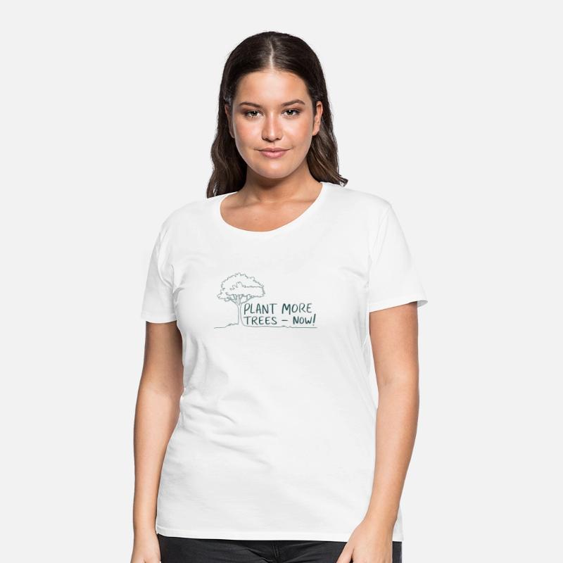 Plant More Trees Now - Nature Conservation Slogan