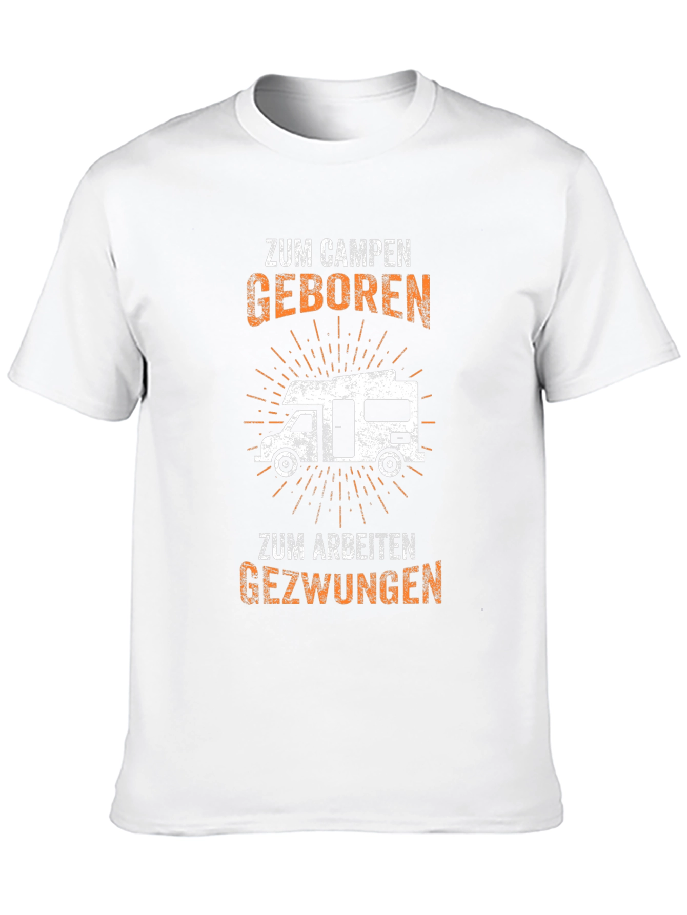 Zum Campen Geboren Graphic Tee