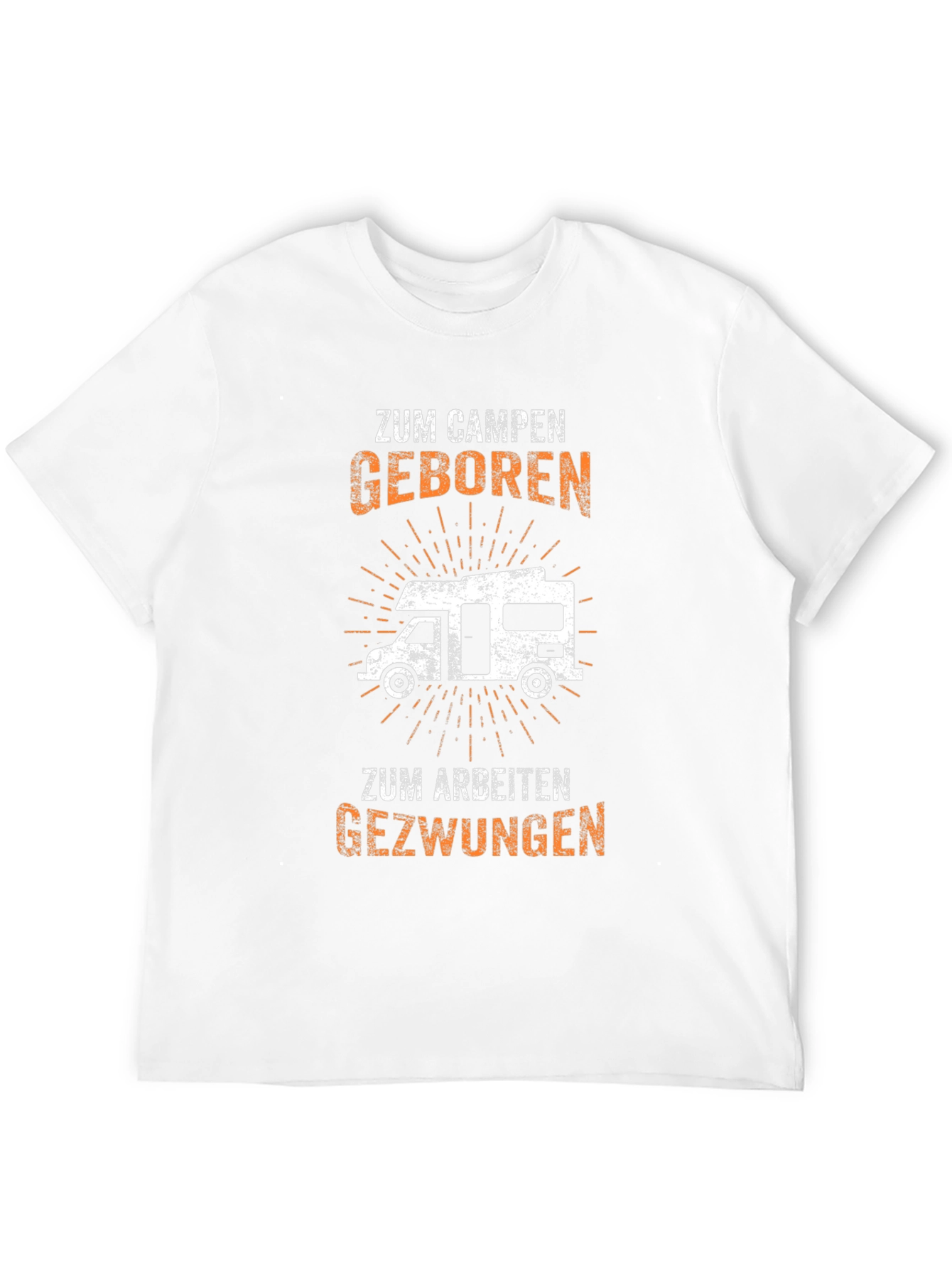 Zum Campen Geboren Graphic Tee