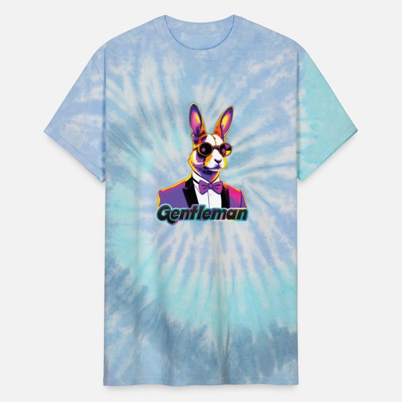 Pop Art Playboy Rabbit Gentleman Cyberpunk Bunny