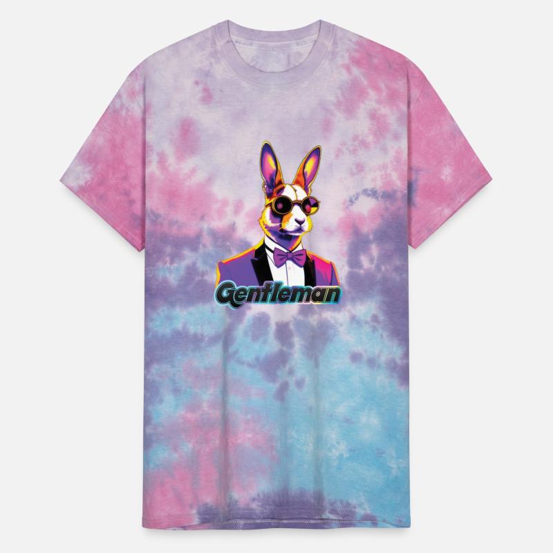 Pop Art Playboy Rabbit Gentleman Cyberpunk Bunny