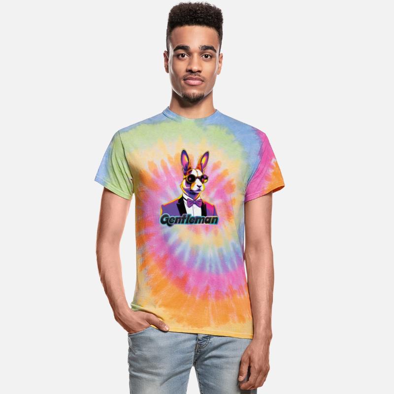 Pop Art Playboy Rabbit Gentleman Cyberpunk Bunny