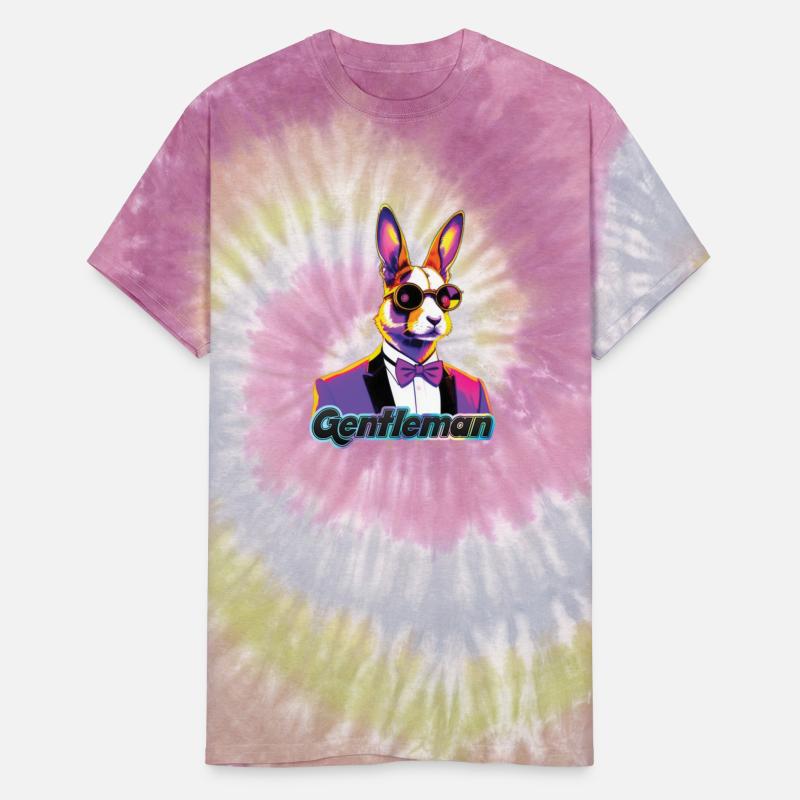 Pop Art Playboy Rabbit Gentleman Cyberpunk Bunny