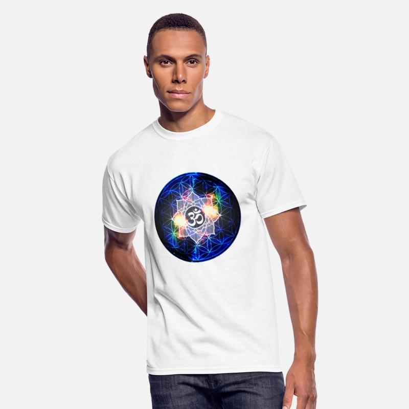 Power Om Flower of Life Sacred Geometry