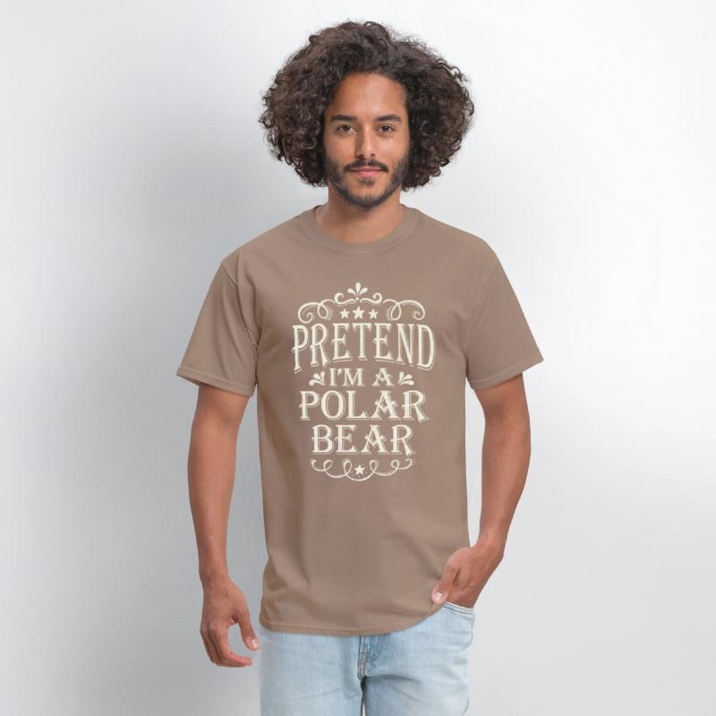 Pretend I'm Polar Bear Funny Costume Halloween