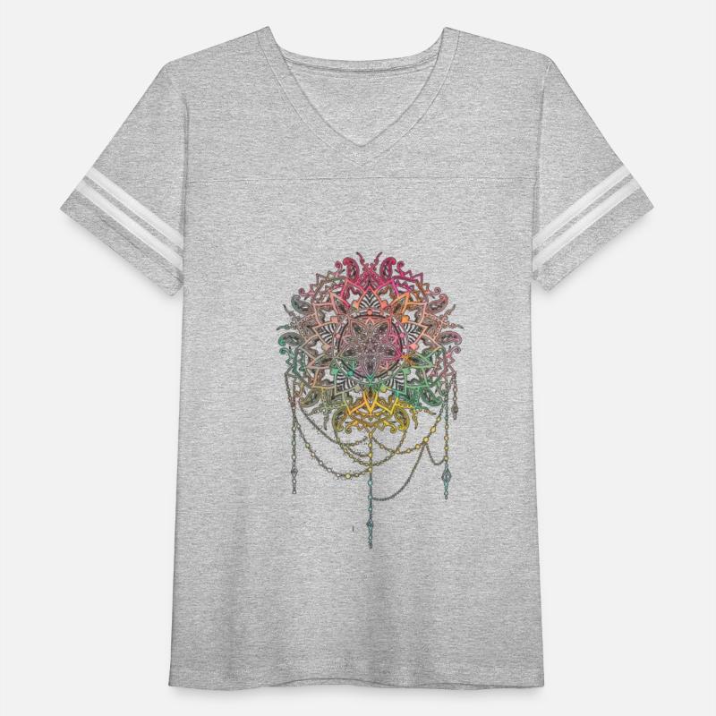 Prism Bloom Mandala Tee – Radiant Color Fusion