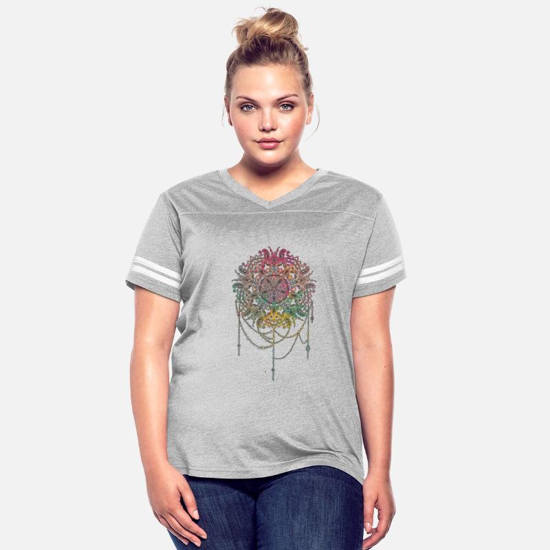 Prism Bloom Mandala Tee – Radiant Color Fusion