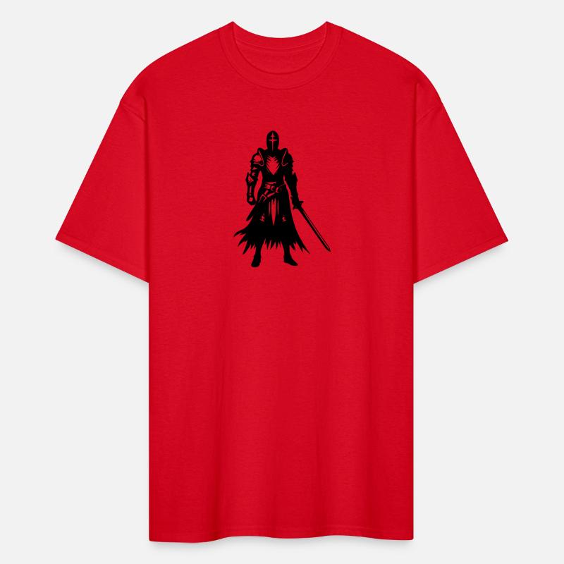 Proud Knight Warrior With Sword