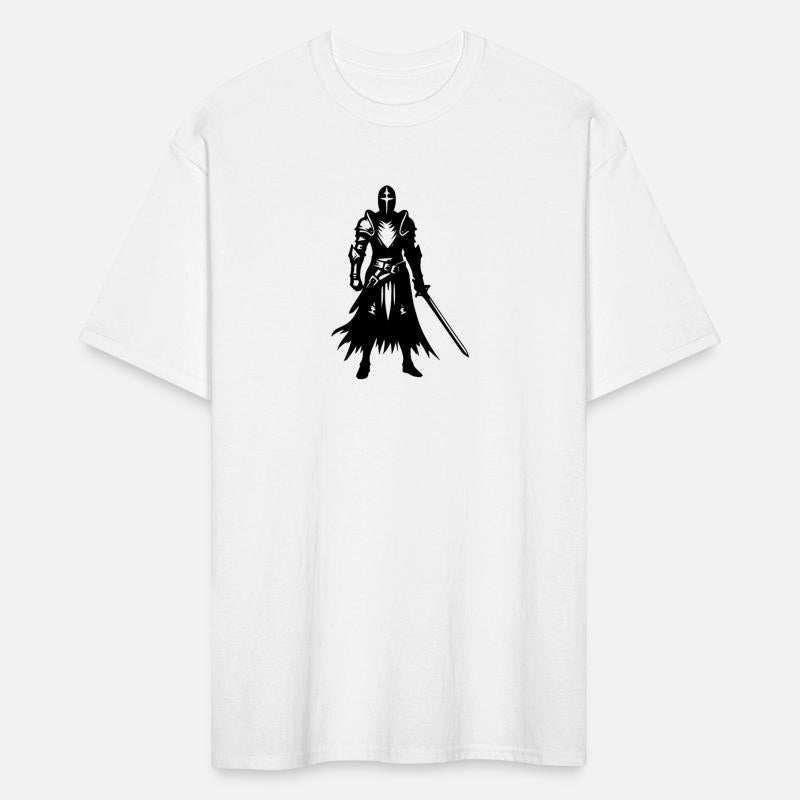 Proud Knight Warrior With Sword