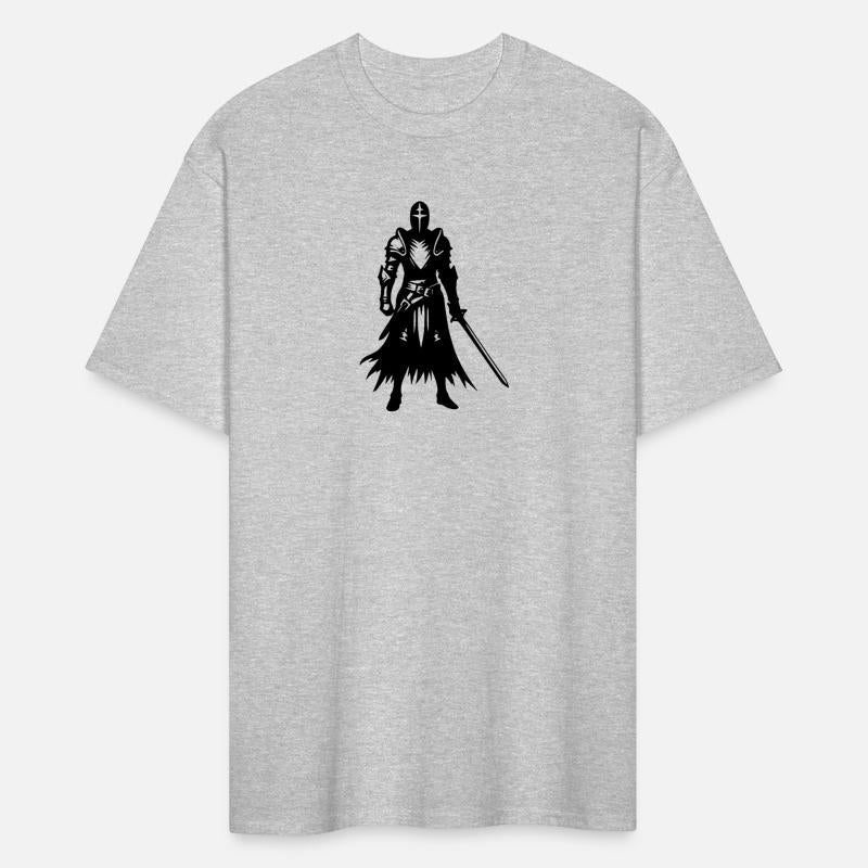 Proud Knight Warrior With Sword