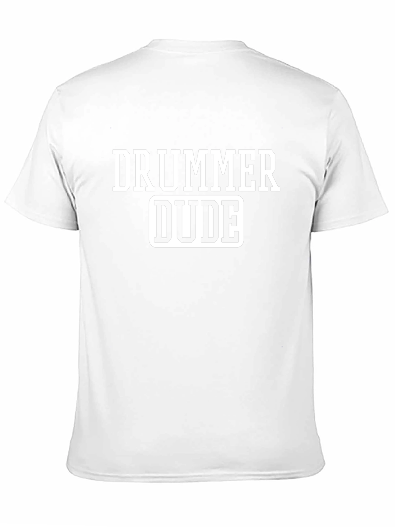 Drummer Dude Black T-Shirt
