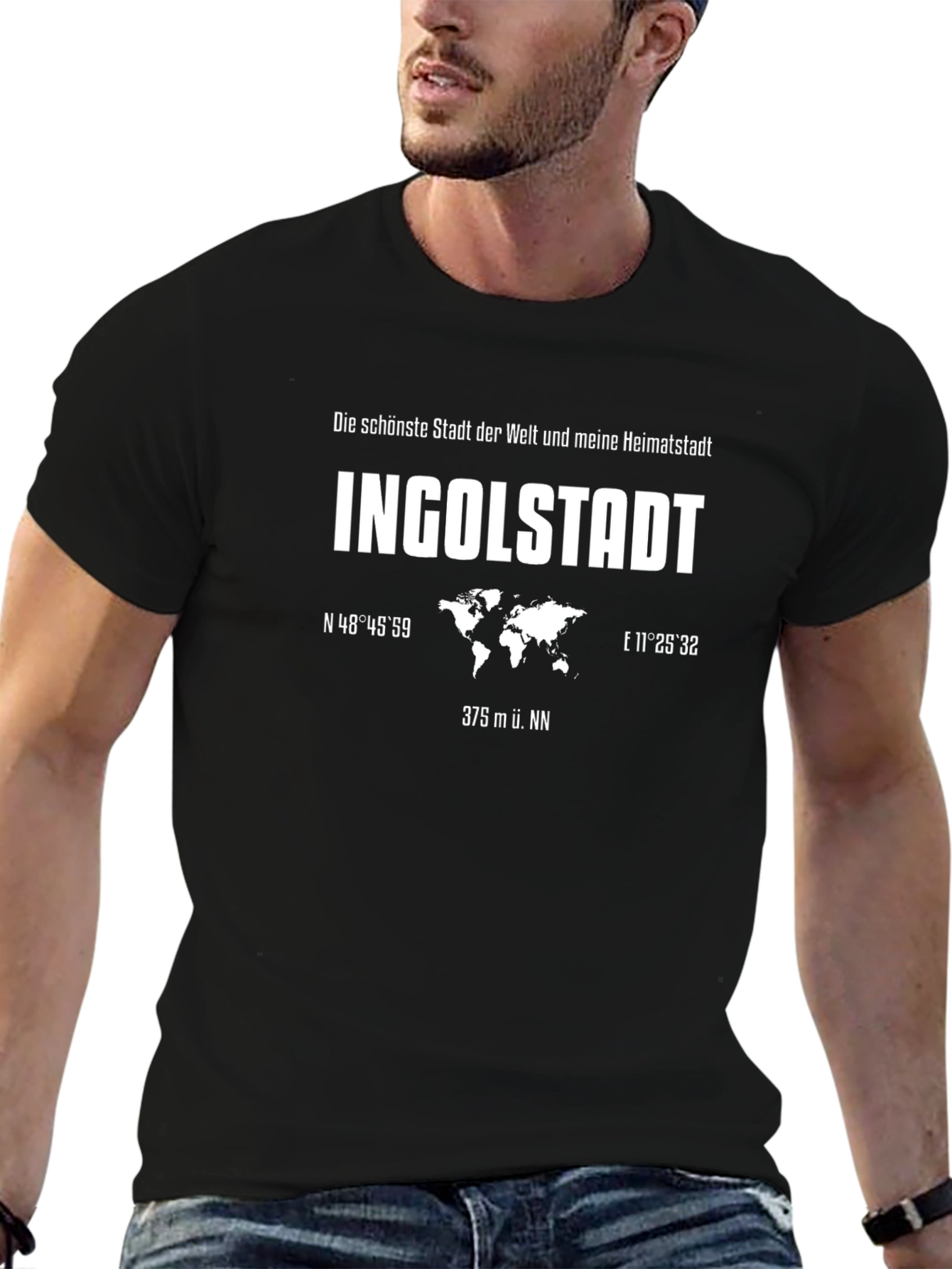 Ingolstadt Heimatstadt T-Shirt - Black