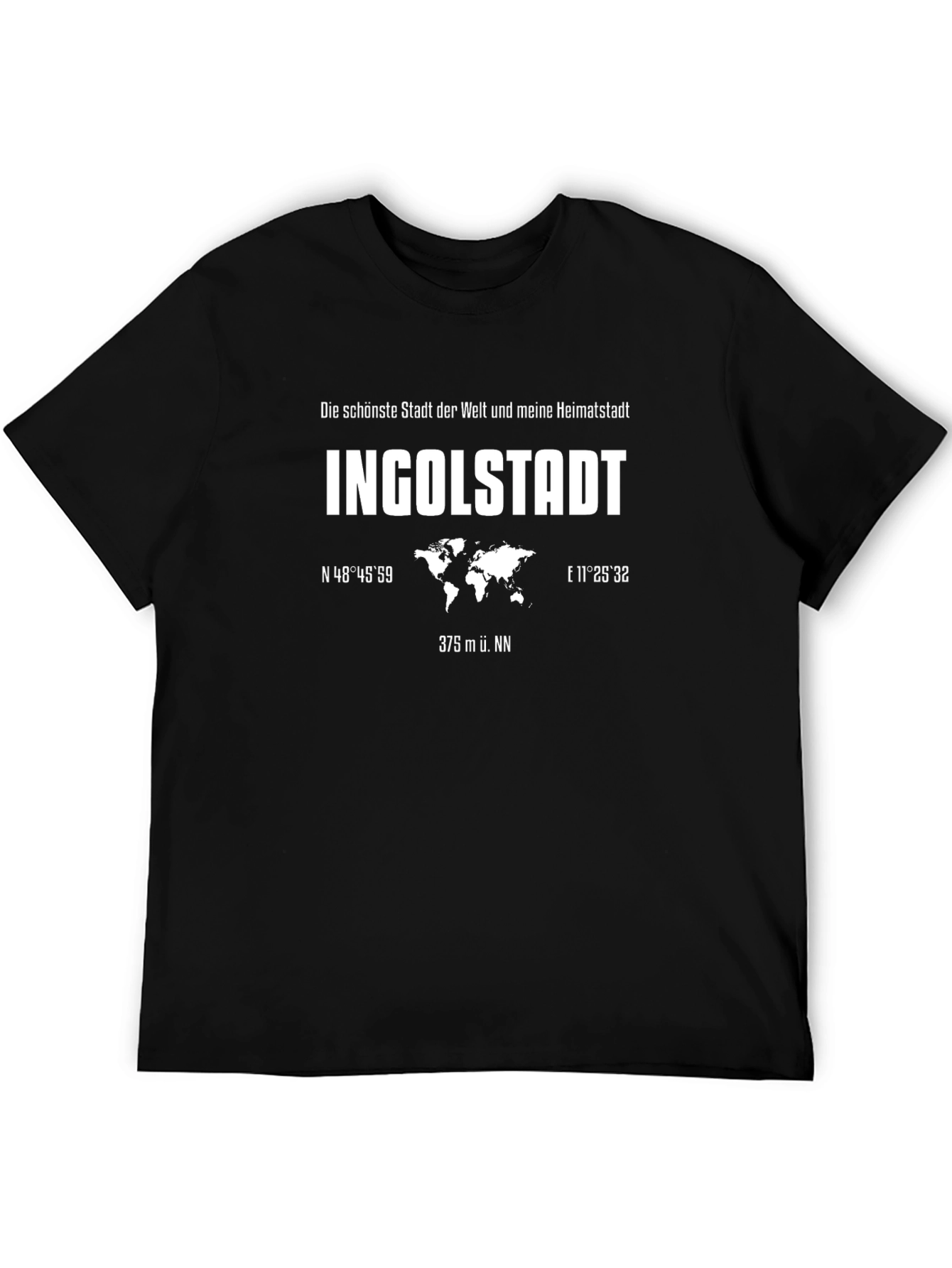 Ingolstadt Heimatstadt T-Shirt - Black