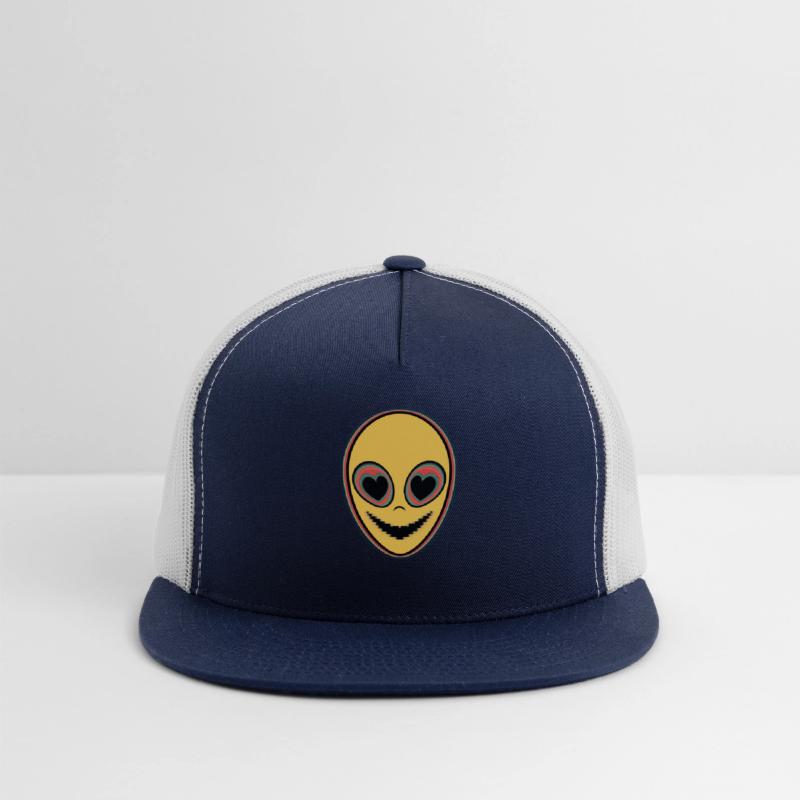 Psychedelic Alien Face Raver