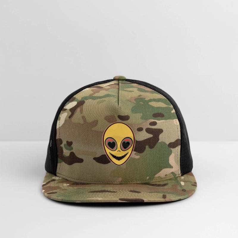 Psychedelic Alien Face Raver