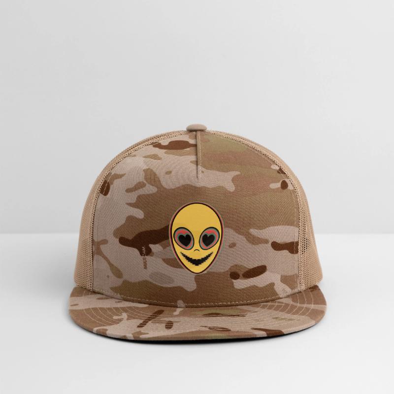 Psychedelic Alien Face Raver