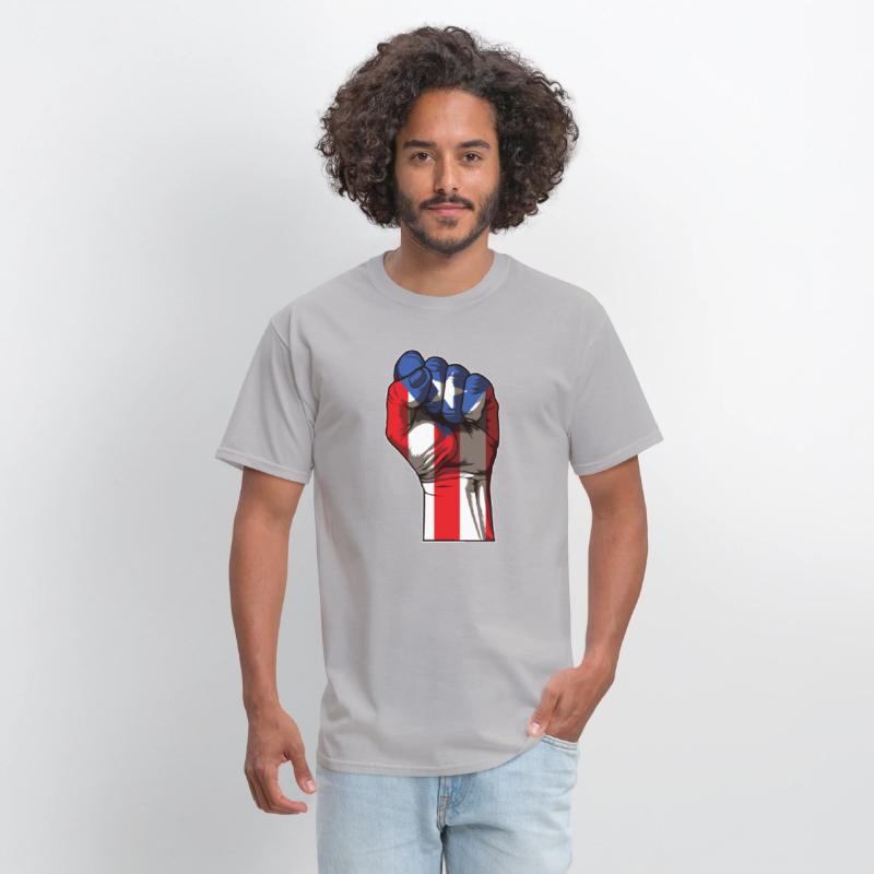 Puerto Rico Fist | Proud Boricua Flag