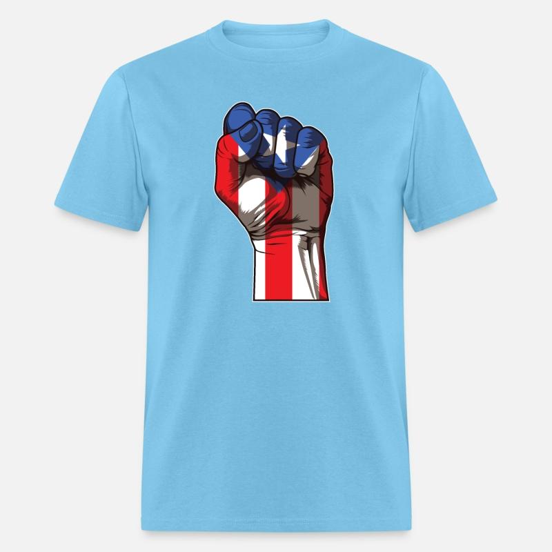 Puerto Rico Fist | Proud Boricua Flag