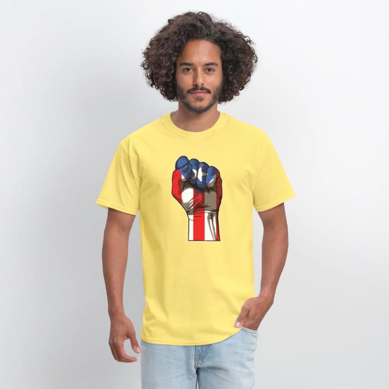 Puerto Rico Fist | Proud Boricua Flag