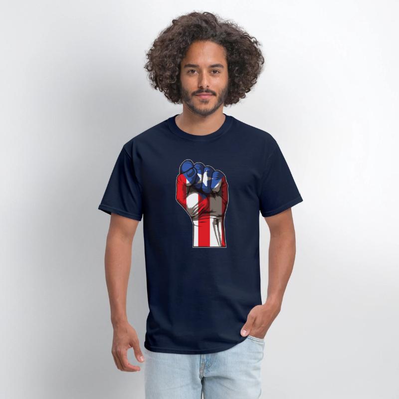 Puerto Rico Fist | Proud Boricua Flag